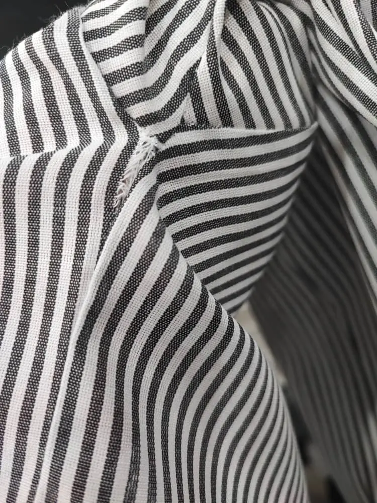 1798-شومیز بیسیک راه راه (ایراد دار)